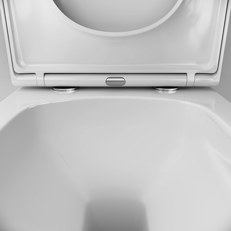 Унитаз подвесной AM.PM X-Joy C851900SC безободковый с сиденьем микролифт, белый