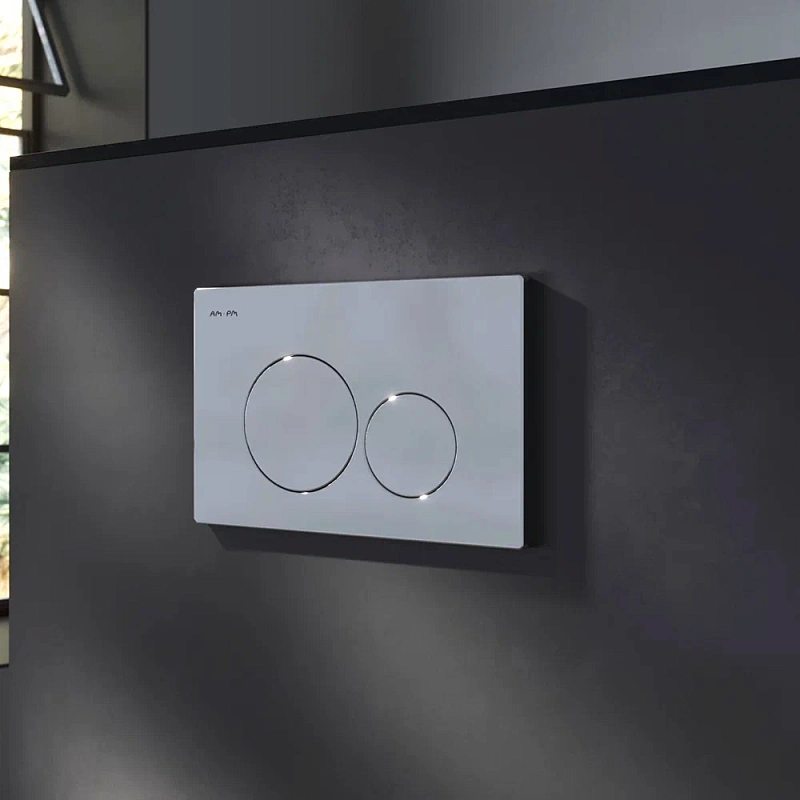 Инсталляция для подвесного унитаза AM.PM Pro I012704.9051 с пневм. клавишей хром