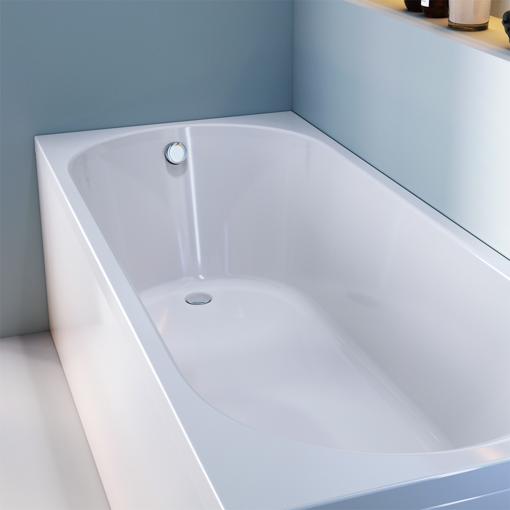 Ванна акриловая 160х70 см X-Joy W94A-160-070W-A, Белый