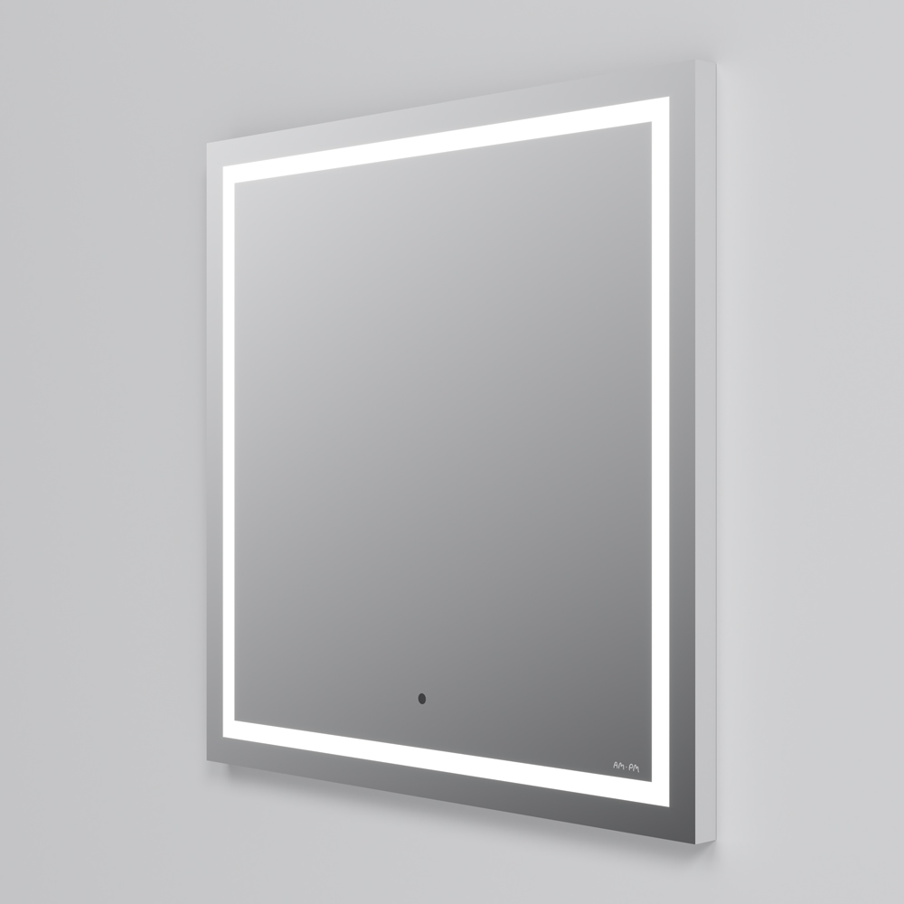 Универсальное зеркало настенное с контурной LED-подсветкой, 70 см Gem M91AMOX0701WG, Серебристый