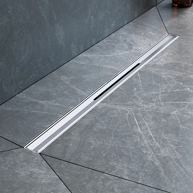 Душевой трап (лоток) 60 AM.PM MasterFlow Slim W01SC-S11-060-05SB комбинированный затвор со стальной матовой решеткой