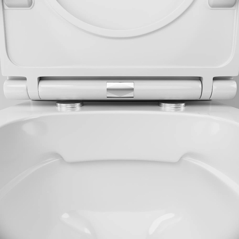 Унитаз напольный AM.PM Spirit 2.0 C708600WH безободковый без сиденья