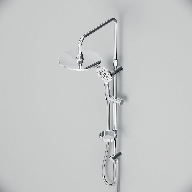 Душевая система AM.PM Like F0780064 стойка с тропическим душем, хром