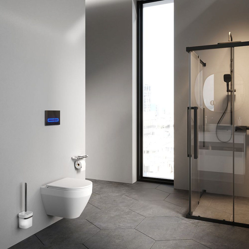 Унитаз подвесной AM.PM Spirit V2.0 C701900SC торнадо безободковый с сиденьем микролифт, белый