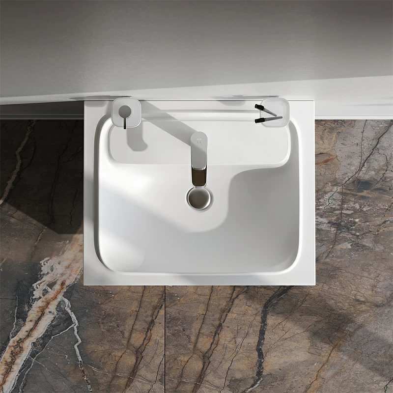 Тумба под раковину 60 AM.PM Func M8FFUX0602WM белая матовая