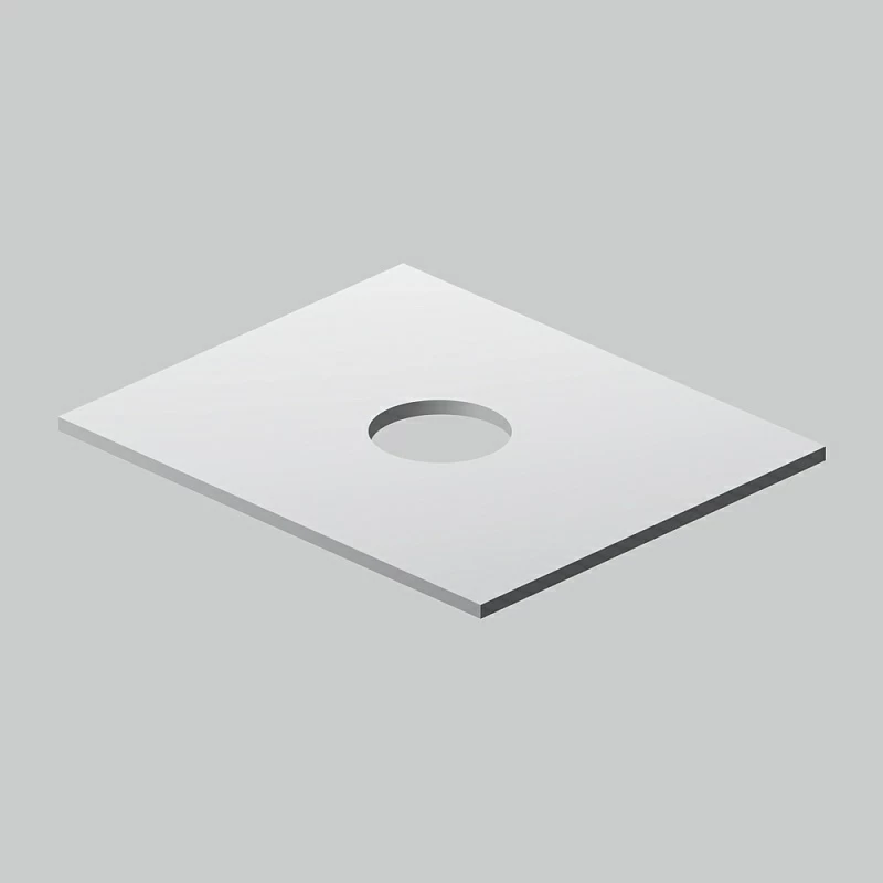 Столешница в ванную под раковину 60 AM.PM Func M8FST0601WG белый глянец