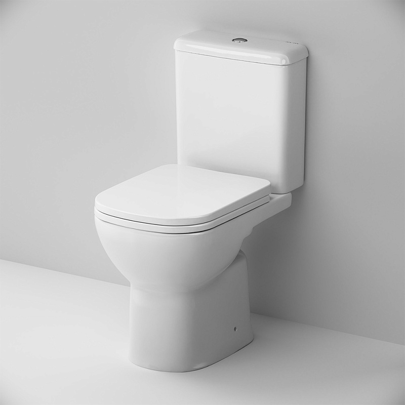 Унитаз напольный AM.PM Moxie C9M8601SC безободковый с сиденьем микролифт, белый