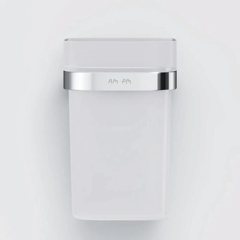 Стакан для зубных щеток настенный AM.PM Func A8F34300 стеклянный, хром