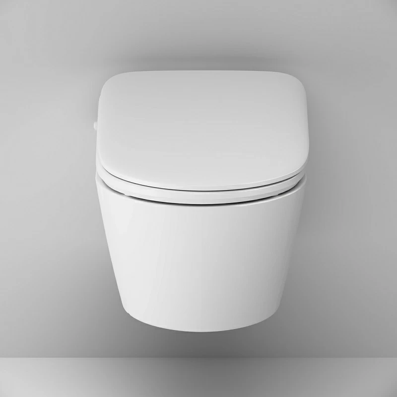 Унитаз-биде подвесной AM.PM Func C8F1702SC безободковый с электронным управлением, белый