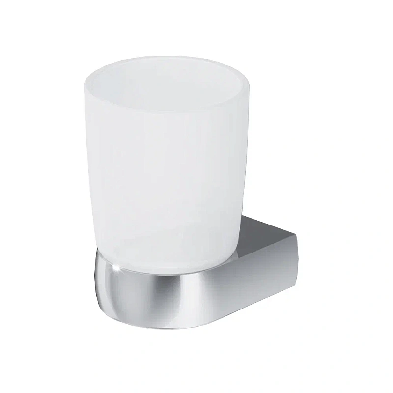 Стакан для зубных щеток настенный AM.PM Sensation A3034300 стеклянный, хром