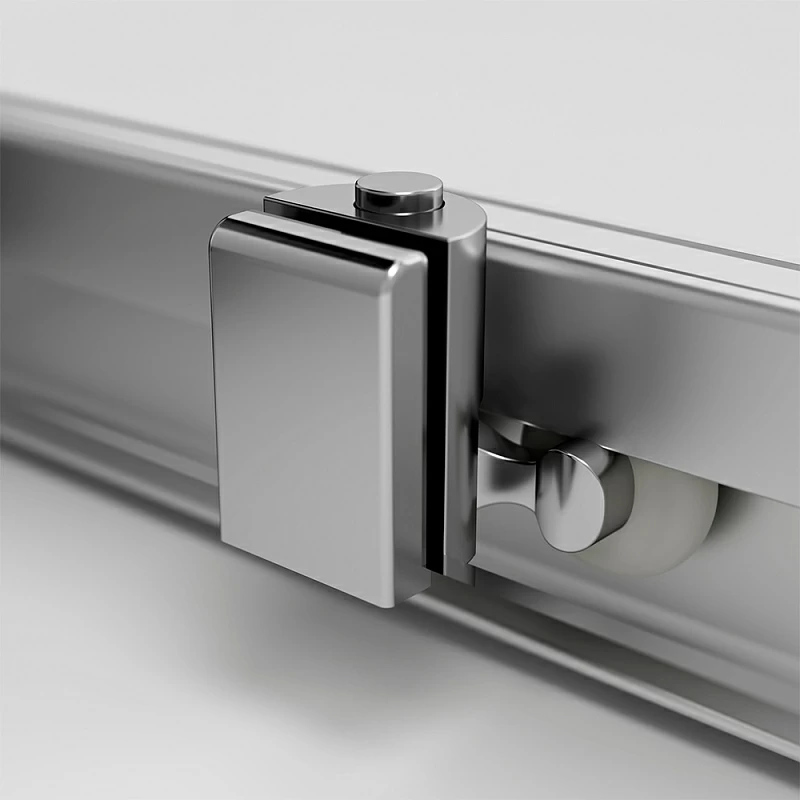 Душевое ограждение без поддона 90x90 AM.PM Func W84G-403-9090-MT профиль серебристый