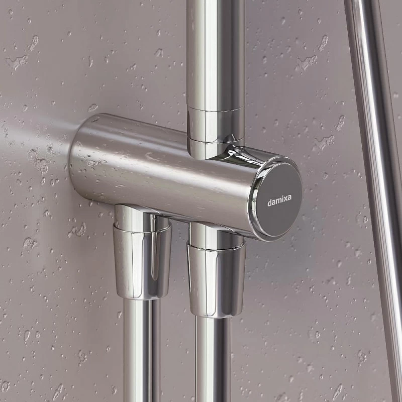 Душевая система Damixa Gala 953000000 стойка с тропическим душем, хром