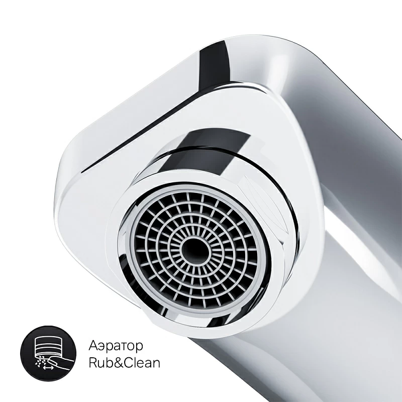 Смеситель для раковины (умывальника) AM.PM Gem F90A72200 хром встраиваемый