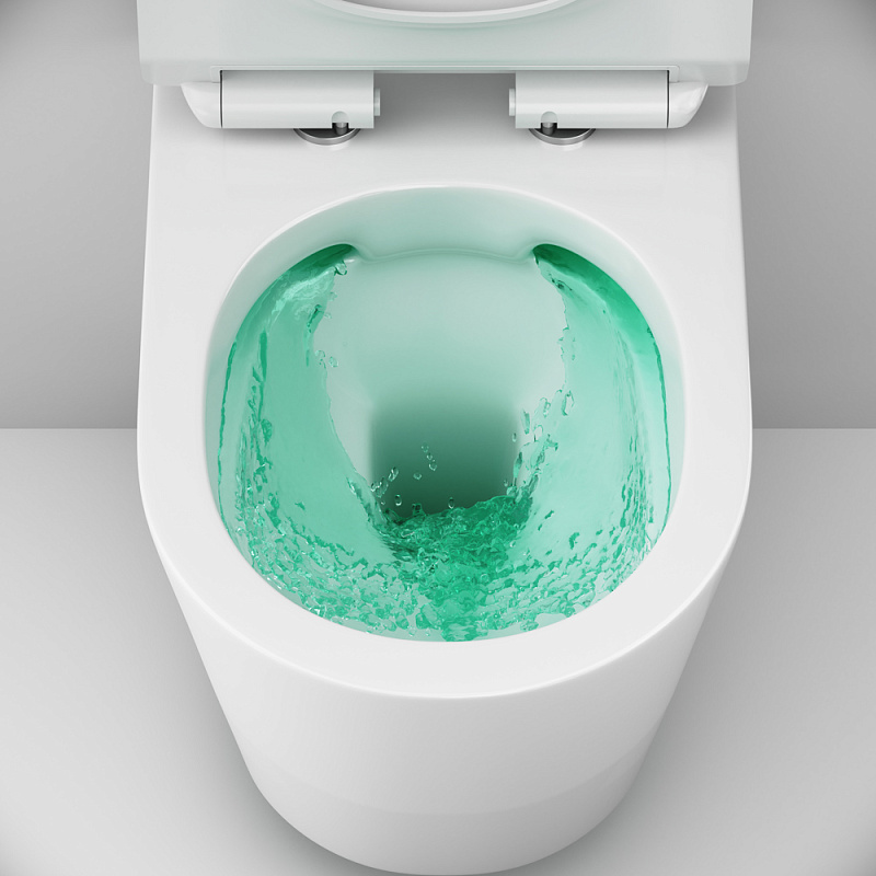 Унитаз подвесной AM.PM Sunny C85C1701SC безободковый с сиденьем микролифт