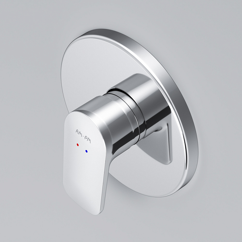 Смеситель для душа AM.PM Spirit F7075000 хром встраиваемый