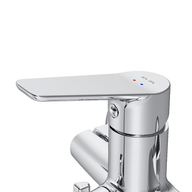 Смеситель для ванны и душа AM.PM Crave F9C90200 длинный излив, хром