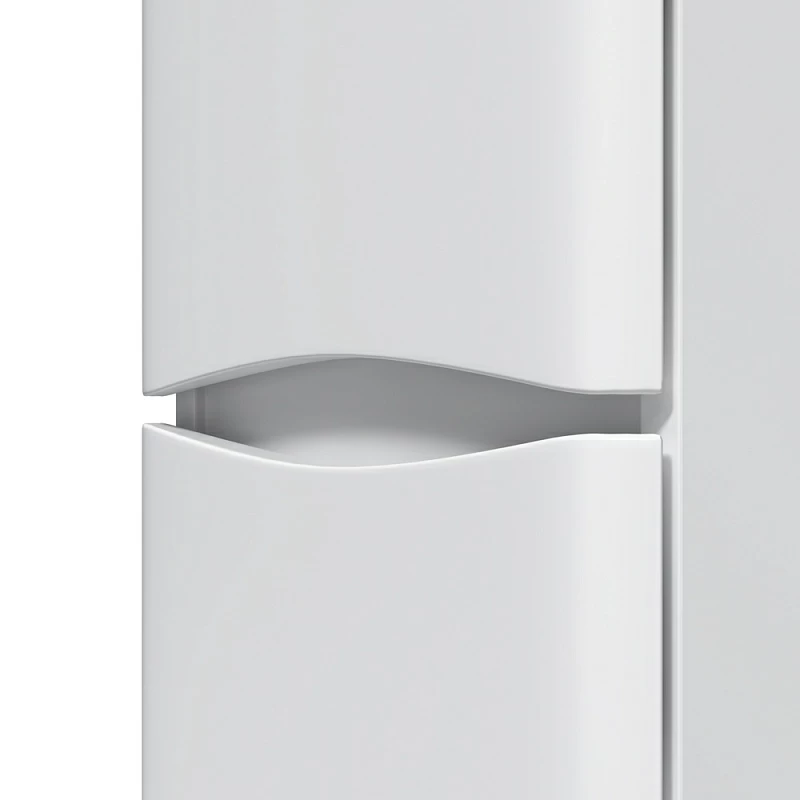 Шкаф-пенал для ванной 35 AM.PM Like M80CSL0356WG напольный левый белый глянец