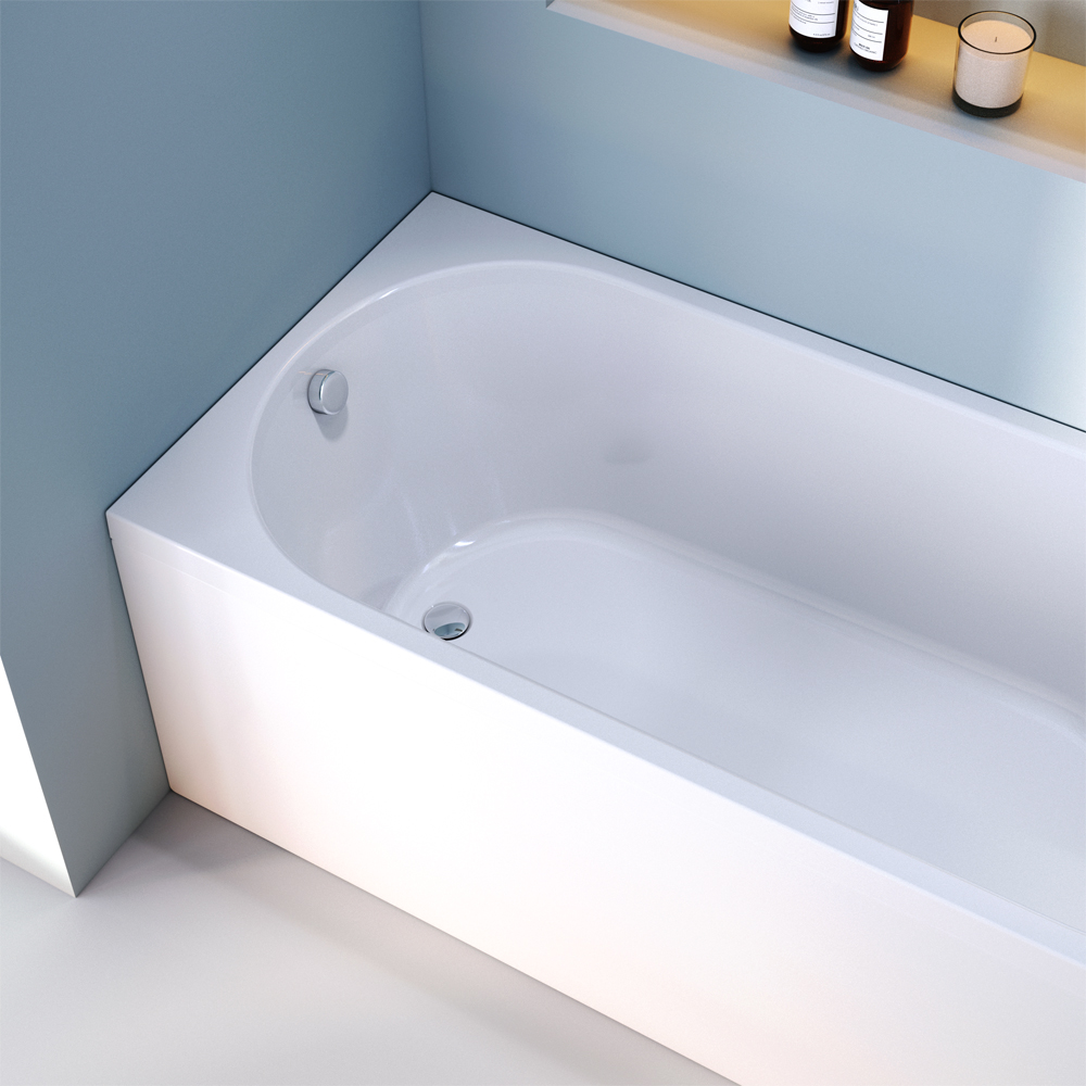 Ванна акриловая 150х70 см X-Joy W94A-150-070W-A, Белый