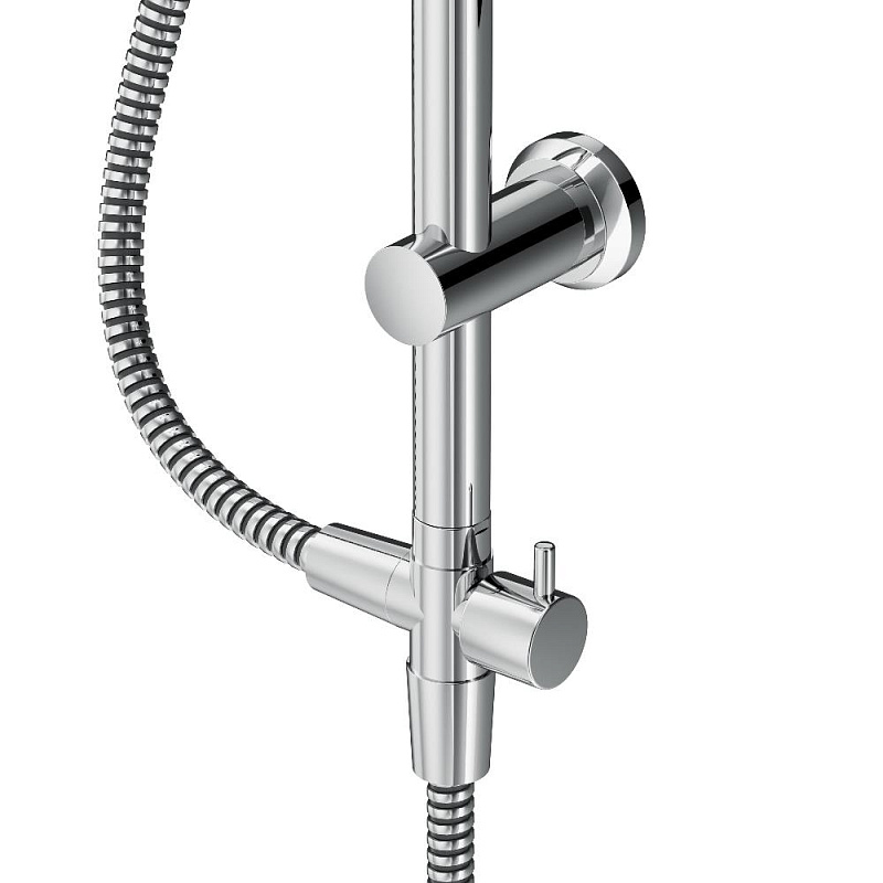 Душевая система AM.PM Crave F079C000 стойка с тропическим душем, хром