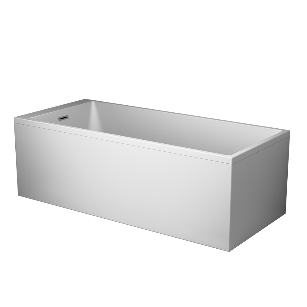 Ванна акриловая 170x75 см Libre W60A-170-075W-A, Белый