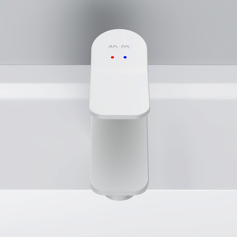 Смеситель для раковины (умывальника) AM.PM X-Joy F85A02133 белый