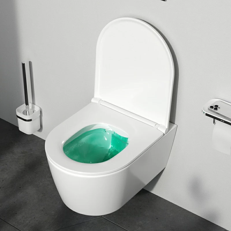 Унитаз подвесной AM.PM Func C8F1700SC (глубина 49 см) безободковый с сиденьем микролифт, белый