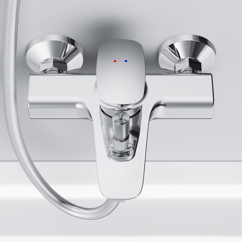 Смеситель для ванны и душа AM.PM Spirit 2.1 F71A10000 хром