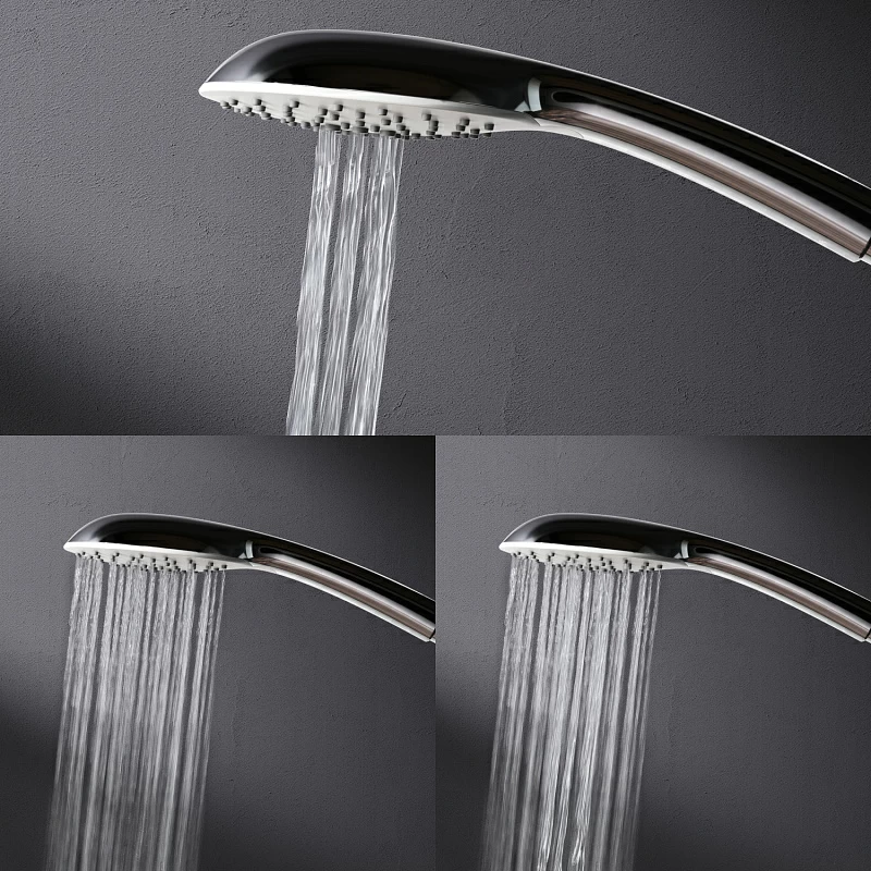 Душевая система AM.PM Spirit 2.0 F0770A500 стойка с тропическим душем, термостатом, смесителем, изливом, хром