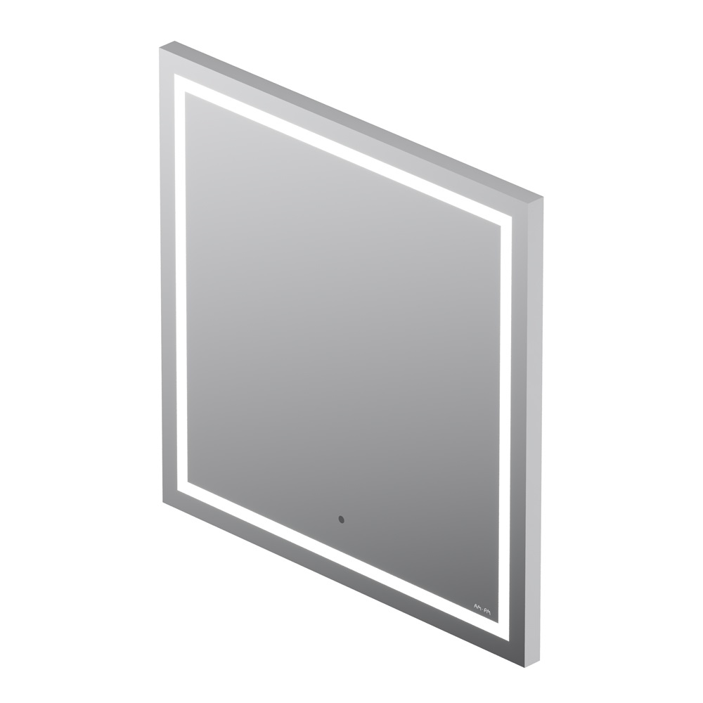 Универсальное зеркало настенное с контурной LED-подсветкой, 70 см Gem M91AMOX0701WG, Серебристый