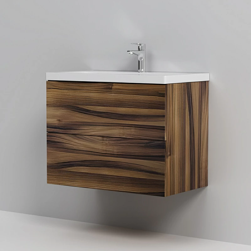 Тумба под раковину 75 AM.PM Gem M90FHX0752HF подвесная под дерево орех