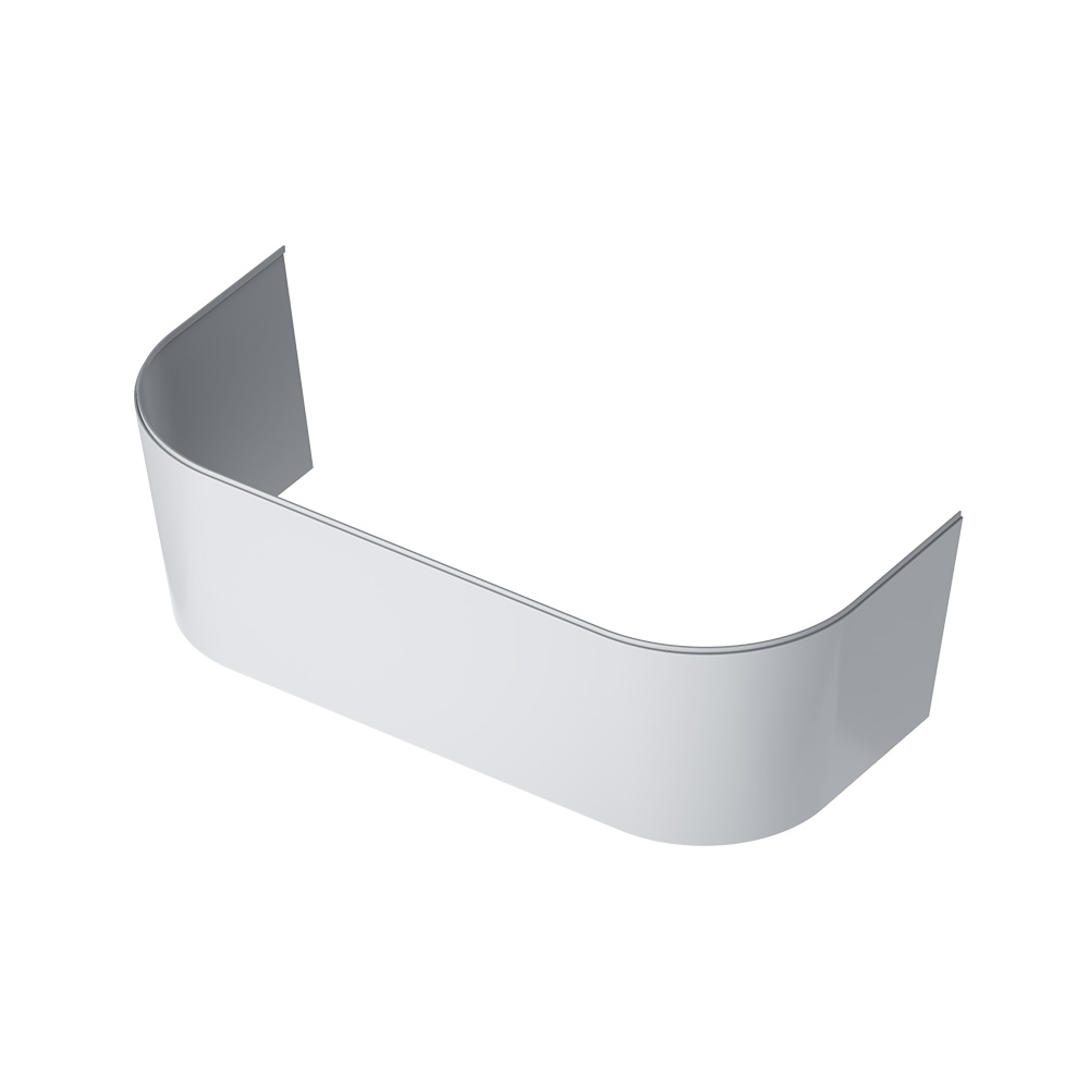 Комплект: ванна акриловая пристенная 180x80 см c каркасом и панелью X-Joy W94A-180U80W-ARP, Белый