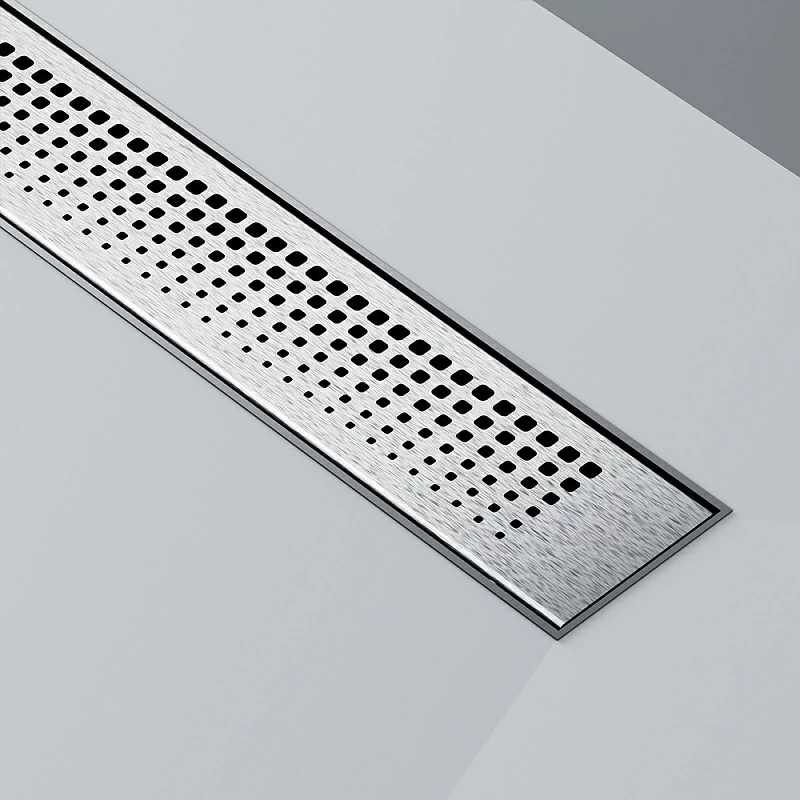 Душевой трап (лоток) 70 AM.PM PrimeFlow W02SC-P11-070-01SB комбинированный затвор со стальной матовой решеткой