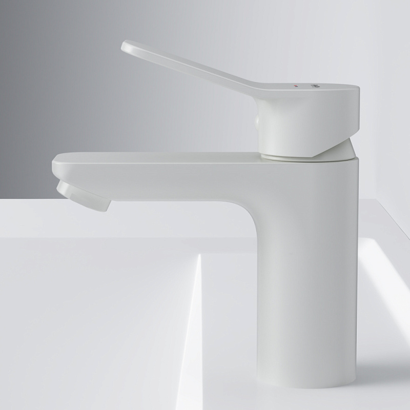 Смеситель для раковины (умывальника) AM.PM X-Joy F85A02133 белый