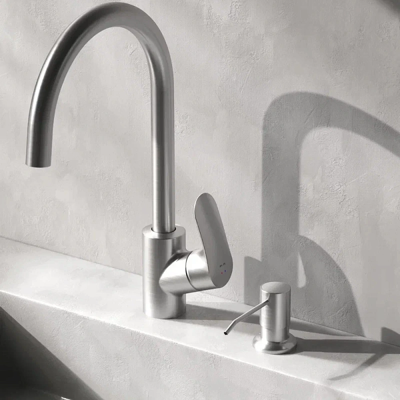 Дозатор для моющего средства AM.PM X-Joy A8437111 встраиваемый, сатин