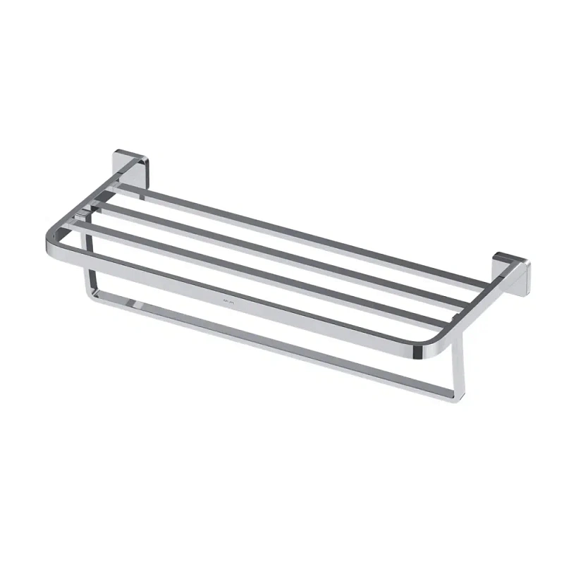 Полка для полотенец AM.PM Func A8F37700 с вешалкой, хром