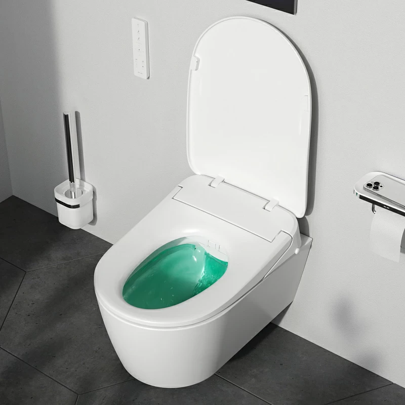 Унитаз-биде подвесной AM.PM Func C8F1702SC безободковый с электронным управлением, белый