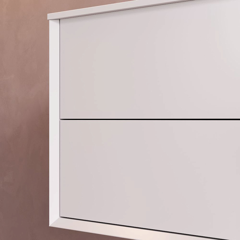 Тумба с раковиной 100 AM.PM Libre M60-FHX1002WM-WPC100SWM подвесная белая матовая