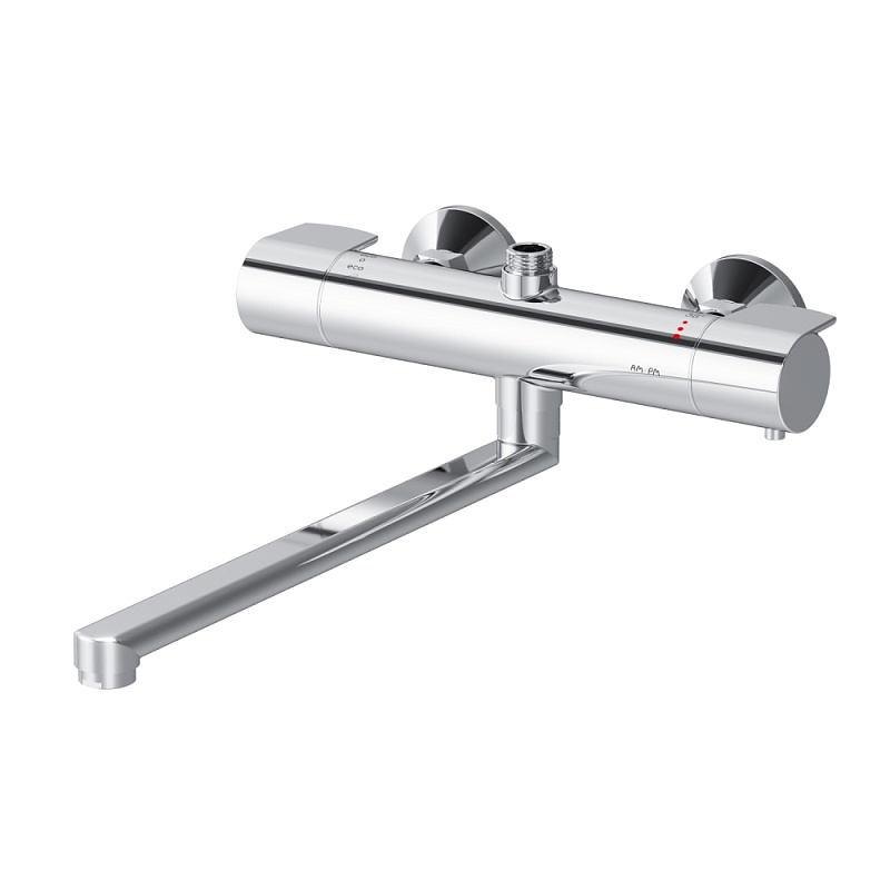 Смеситель для ванны и душа AM.PM X-Joy F85A50900 длинный излив, термостат, хром