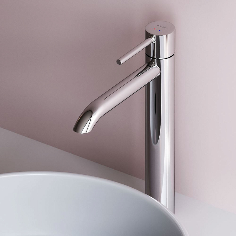 Смеситель для раковины (умывальника) AM.PM Libre F6092000 высокий хром