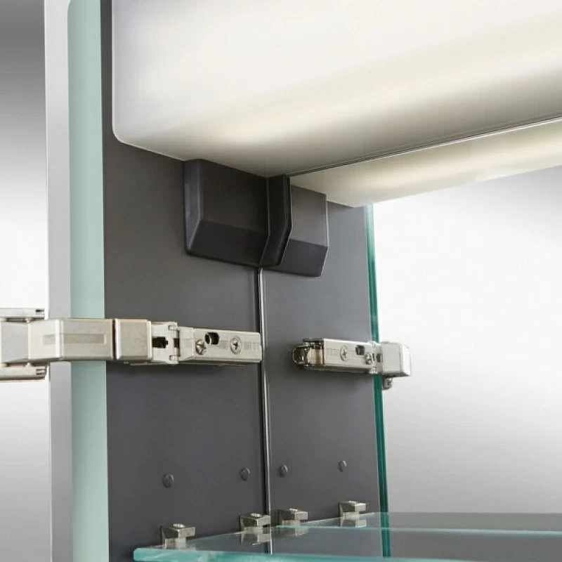 Шкаф с зеркалом 80 AM.PM Sensation M30MCR0801GG мятный правый