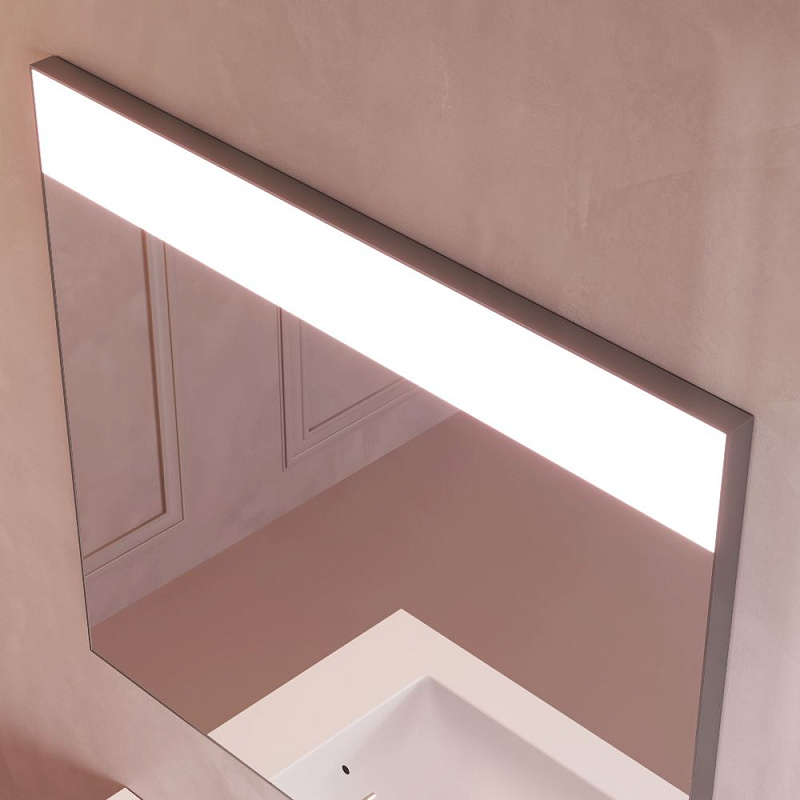 Зеркало с подсветкой в ванную прямоугольное 80 AM.PM Libre M60MOX0801SA с антизапотеванием сенсорное