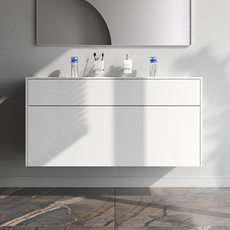 Тумба под раковину 120 AM.PM Inspire 2.0 M50AFHX1203WM подвесная белая матовая