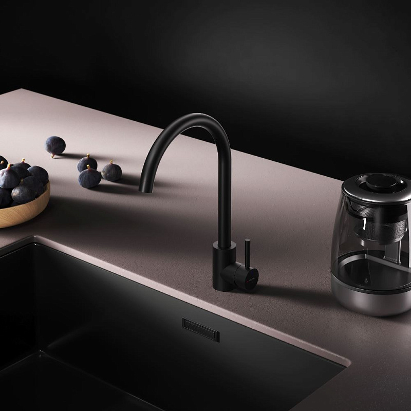 Смеситель для кухни AM.PM X-Joy S F85B07122 высокий, черный