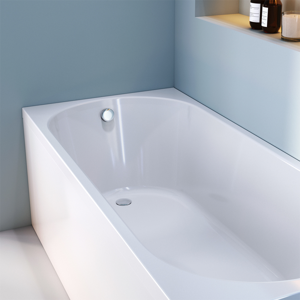 Ванна акриловая 150х70 см X-Joy W94A-150-070W-A, Белый