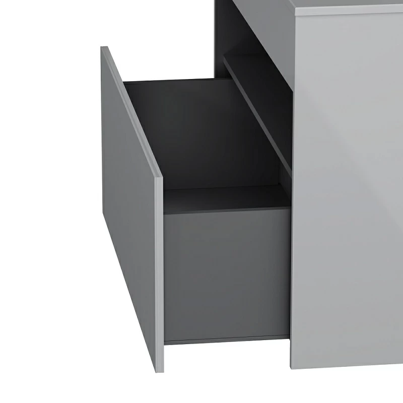 Тумба под раковину 100 AM.PM Func M8FFUX1001WG белый глянец