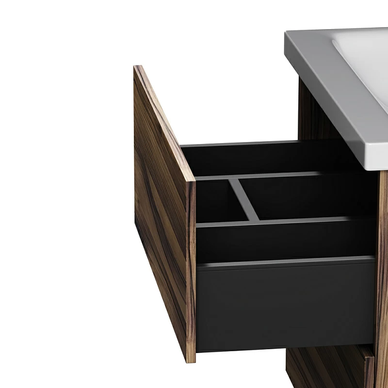 Тумба под раковину 60 AM.PM Gem M90FHX0602HF подвесная под дерево орех