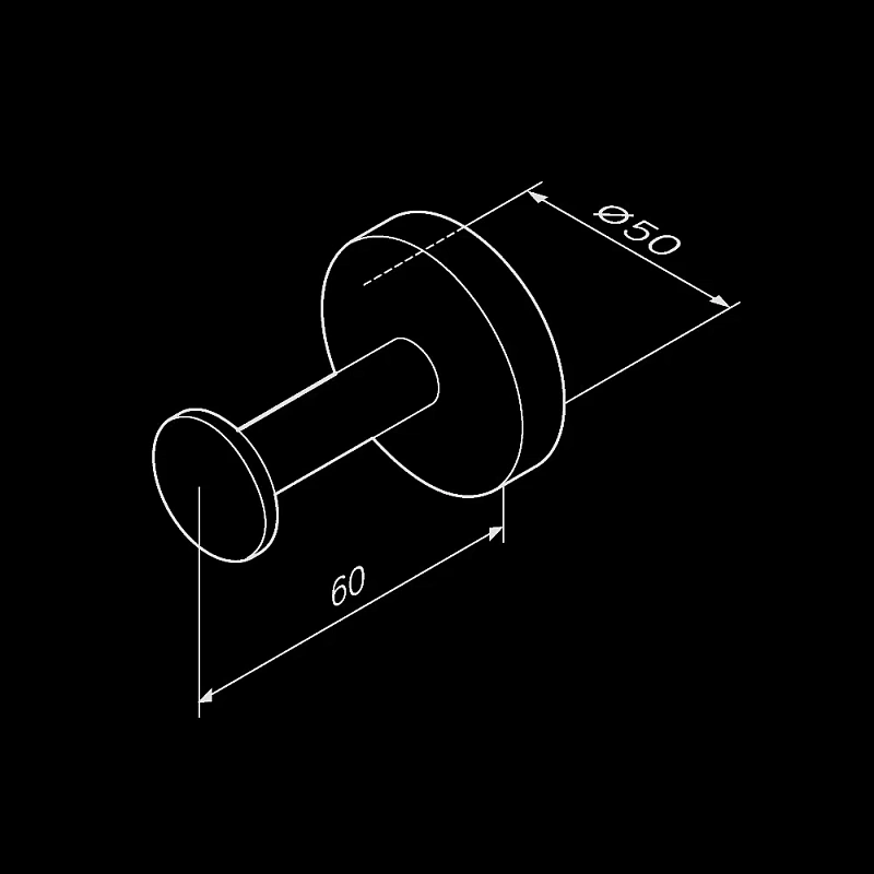 Крючок для полотенец AM.PM Inspire 2.0 A50A35800 хром