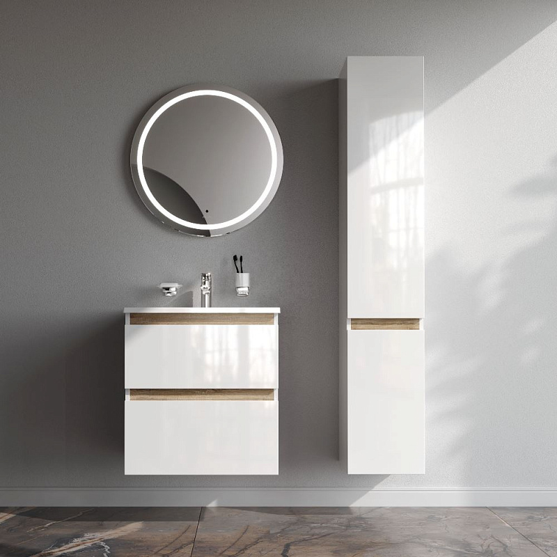 Тумба под раковину 60 AM.PM X-Joy M85AFHX0602WG подвесная белый глянец