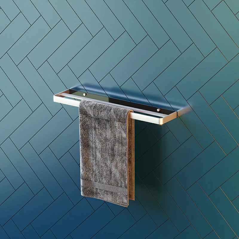 Вешалка для полотенец Damixa Jupiter DA77346400 серебристая