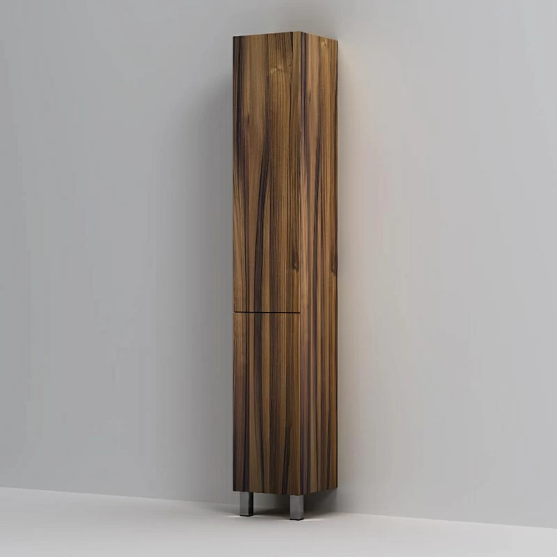 Шкаф-пенал для ванной 30 AM.PM Gem M90CSL0306HF напольный левый орех